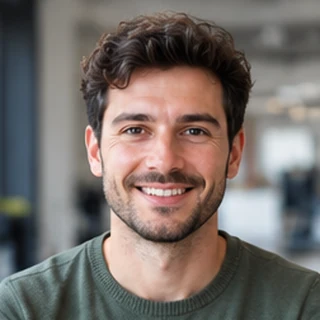AI-generated example portrait